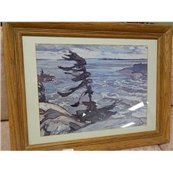 FRAMED PICTURE - LOOKS LIKE UCLUELET