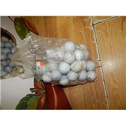 BAG OF GOLF BALLS