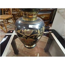 BRASS FLOWER VASE