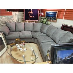 NEW MOVIE STAR SECTIONAL - ½ ROUND WITH NO CORNER