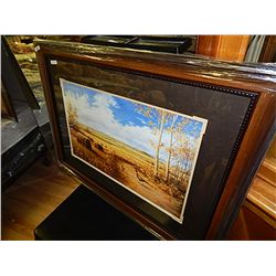FRAMED LIMITED EDITION PRINT "AUTUMN DAY - RINGLETS - MARLA WILSON - GALLERY ~$600
