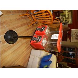 RETRO DOUBLE COIN OPERATED CANDY MACHINE