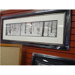 FRAMED LIMITED EDITON PRINT "WHERE PATHS CROSS - DIANA CASEY - GALLERY - $650