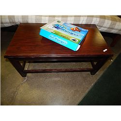 MAHOGANY COFFEE TABLE