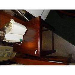 MAHOGANY END TABLE