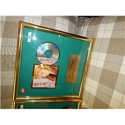 FRAMED WOOLCO MUSIC MEMORIBILIA - WYNONNA