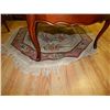 Image 1 : AREA CARPET - ROUND  - REAL WOOL