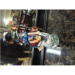 CHRISTMAS METAL ART  SNOWMAN