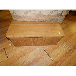 WOOD STORAGE BOX