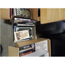 BOX OF ASSORTED BOOKS