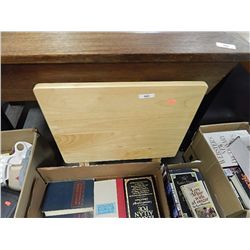 FOLDING MAPLE T.V. TABLE