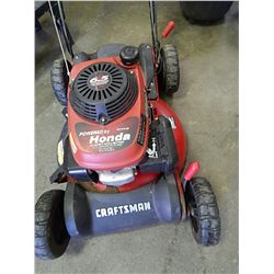 LAWNMOWER - CRAFTSMAN WITH HONDA ENGINE - 6.5HP - SELF -PROPELLED