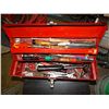 Image 1 : RED TOOL BOX AND TOOLS