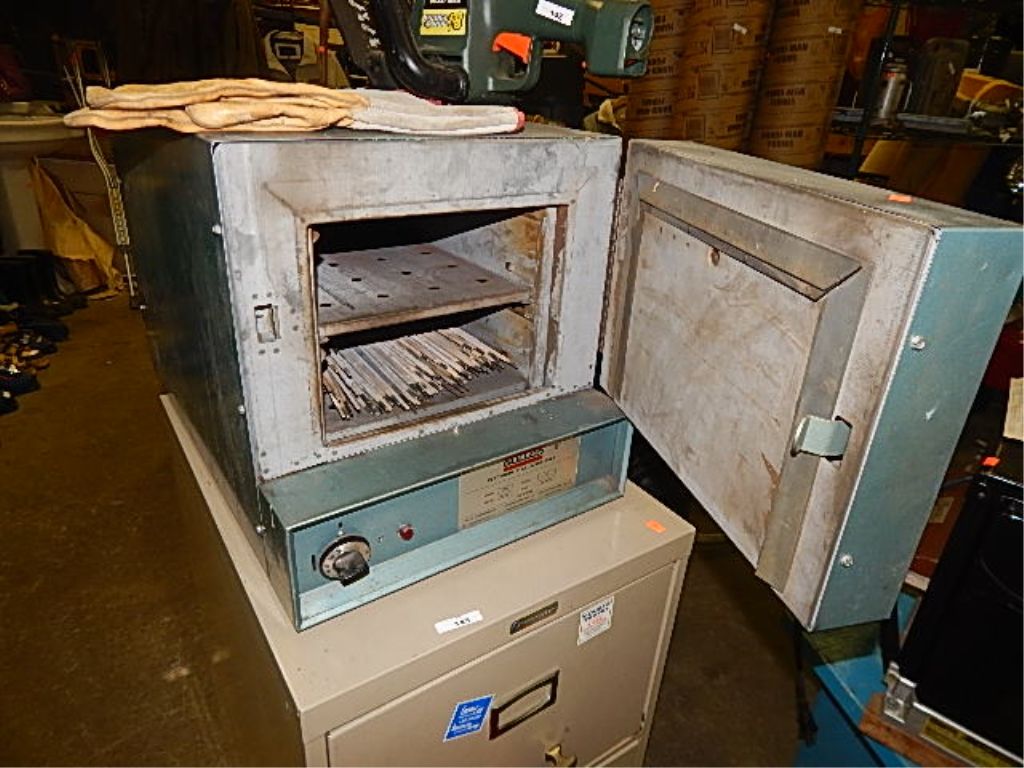 WELDING ROD OVEN GULLCO ELECTRODE STABLILIZING OVEN 1000WATT