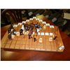 Image 1 : VINTAGE WOOD HORSE RACE GAME