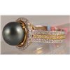 Image 3 : 2.16ct Diamond & South Sea Pearl