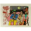 Image 1 : Richard Merkin '"In Havana" Signed Lithograph