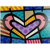 Image 1 : Jozza "Heart" Original Oil, Hand Signed (Pop Art)