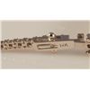 Image 2 : 2.02 Carat Emerald and Diamond Bracelet 14K Gold