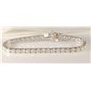 Image 2 : 14.21 Carat Diamond Bracelet in White Gold
