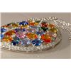 Image 2 : 27.37ct Multi Color Sapphire & 3.41ct Diamond Neck