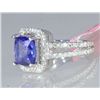 Image 4 : 4.85ct Tanzanite and Diamond Ring