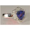 Image 3 : 4.26ct Diamond and Tanzanite Ring