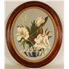 Image 1 : Vintage Turner Flower Print /Oval Frames