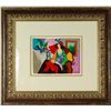 Image 1 : Itzchak Tarkay "Red Hat" Hand Signed & No Serigrap