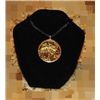 Image 3 : Itzchak Tarkay, Signed Gold  Pendant / Medallion