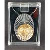 Image 7 : Itzchak Tarkay, Signed Gold  Pendant / Medallion