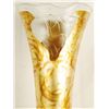 Image 2 : Olga P. Original 23Kt Gold and Crystal Vase, signe