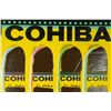 Image 2 : Steve Kaufman 4 Panel Cohiba, Signed Mixed Media