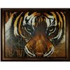 Image 1 : Tiger, Large Original Oil on Canvas