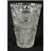 Image 1 : Crystal Vase 8"H