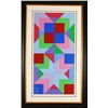 Image 1 : Victor Vasarely "Door" 1975 Hand Signed Silkscreen