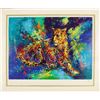 Image 1 : Mark King "Leopard" Hand Signed 32" x 40" Ltd Ed