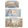 Image 1 : France;  Saint-Pierre-Et -Miquelon issue notes.  Includes 5 Franc, 10 Franc and 20 Franc all AU to U