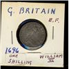 Image 1 : Great Britain, 6 Pence 1696 VF-20