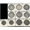 Image 1 : Mexico;  Lot of approximately 150 coins 1950s to date.  All in 2x2's.  Includes Centavos to 20 dolla