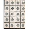 Image 1 : United States 25 Cents Collection;  1925 - 1970.  Includes 57 silver pieces some without dates and 2