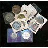Image 1 : World Coins and Medal Lot;  includes an assortment of hundreds of World coins (modern), medals and t