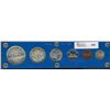 Image 1 : 1953 Year set in Canada Mint Set hard casing, all NSF except the 25 Cents that is SF. Coins are AU t
