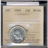 Image 1 : 25 cents 1949 ICCS MS-64.