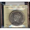Image 1 : Dollar 1935 ICCS MS-65 with light toning. Not mentionned is Doubling on Indian & Voyageur.