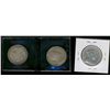 Image 1 : Newfoundland 50 cents 1904H in VF-30; Cleaned, 1908 in VF-30 & 1909 in F-15. Lot of 3 coins.