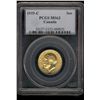 Image 1 : Canada gold; Sovereign 1919C PCGS MS-63.