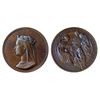 Image 1 : Canada; Bronze Medal ''JUVENTAS ET PATRIUS VIGOR, CANADA INSTAURATA 1867'', Britannia, seated, her r