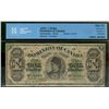 Image 1 : Dominion of Canada; 1 dollar note 1878, DC-8f-i, Harrington, A566706, Letter B, Payable at Toronto, 