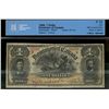 Dominion of Canada; 1 dollar note 1898, DC-13a, Courtney, 660497, ONE's Inward, Series D, Letter D, 
